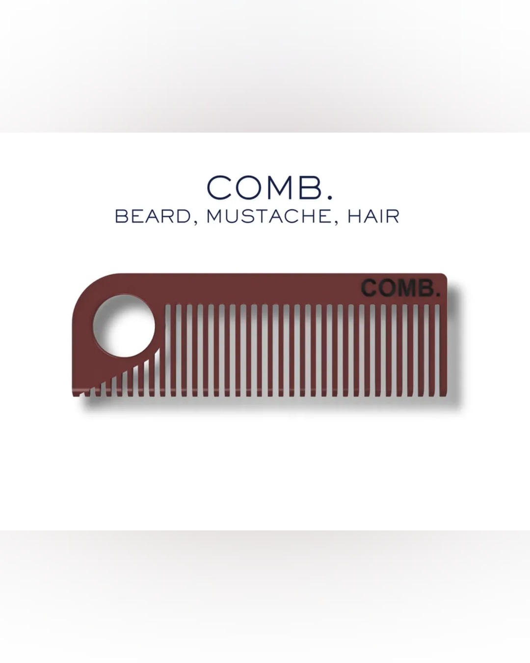 Beard and hair comb